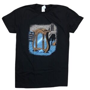 Harry Potter Boggart Wardrobe Cabinet Wizard T-shirt, kids medium